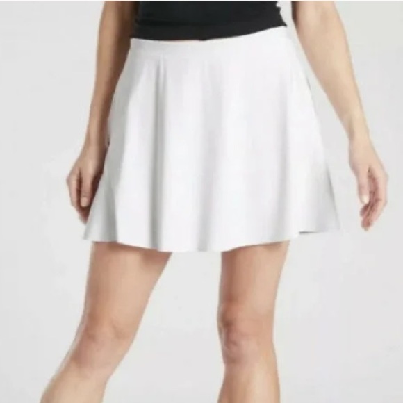 Athleta Pants - Athleta Match Point Skort in White Sz XS